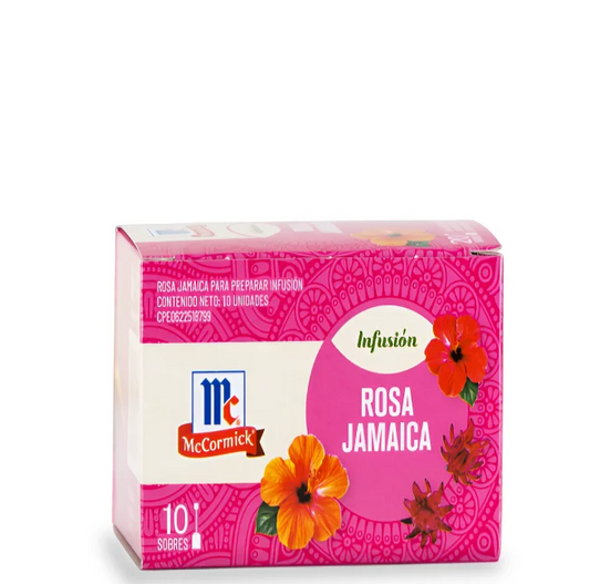 McCormick Infusion Rosa Jamaica 10 Sobres