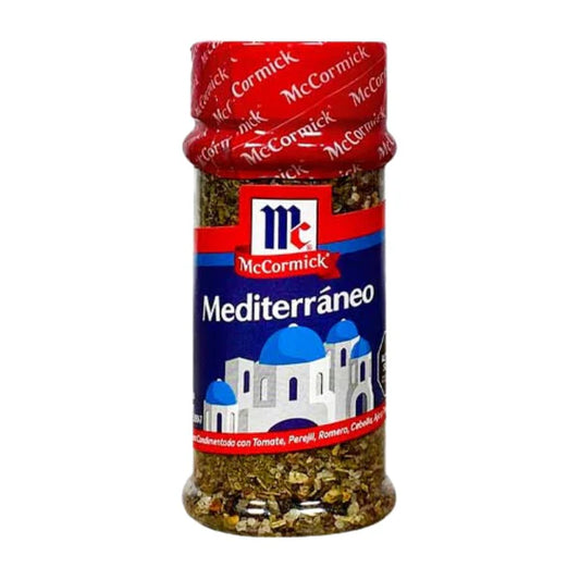 McCormick Mediterraneo Sal Condimentada con Tomate, perejil, romero, cebolla, ajo y tomillo 93g