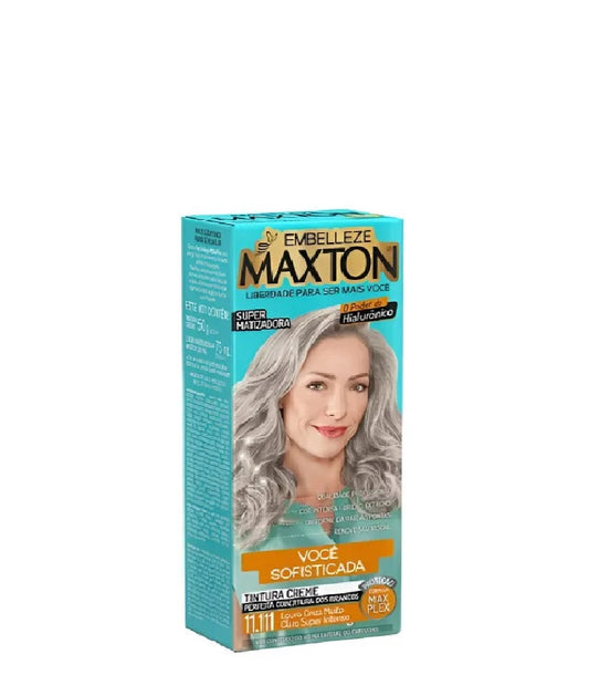Embelleze Maxton Tinte 11.111 Louro Cinza Muito Claro Super Intenso - Rubio ceniza muy claro súper intenso