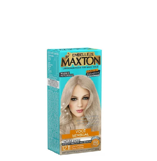 Embelleze Maxton Tinte 12.11 Louro Platina Cinza Intenso - Rubio platino ceniza intenso