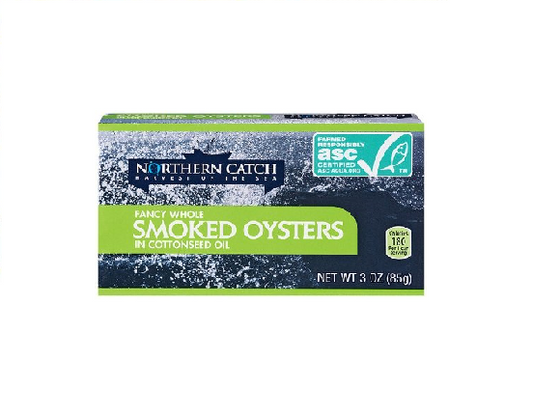Enlatado Northern Catch Ostras Ahumados 85gr