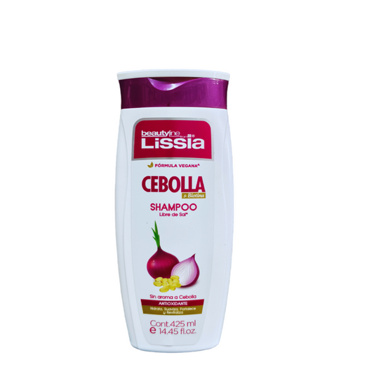 Beauty Line From Lissia Shampoo de cebolla libre de sal 425ml