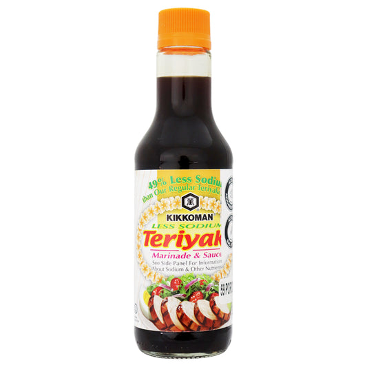 Kikkoman Salsa Teriyaki Baja en Sodio  296ml