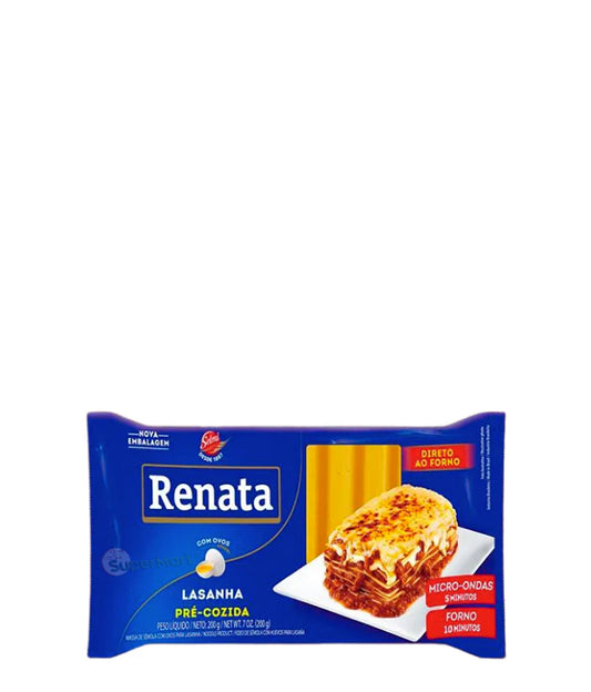 Renata Lasanha Pre-Cozida 200g