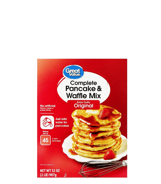 Great Value Pancake & Waffle Mix 907g