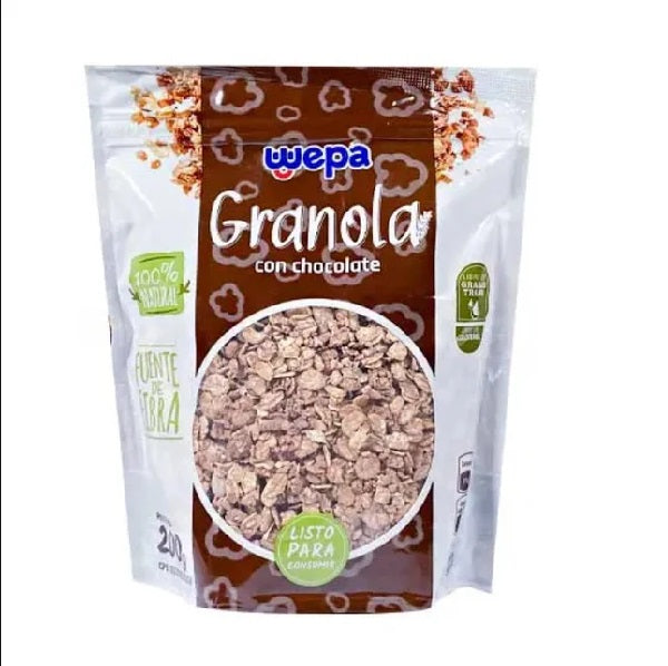 Granola con Chocolate Wepa