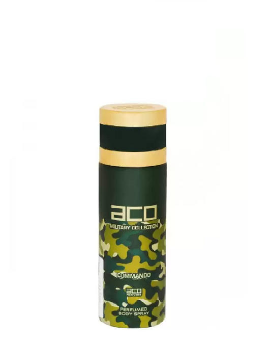 Aco Perfumes Body Spray Military Collection Commando 200ml