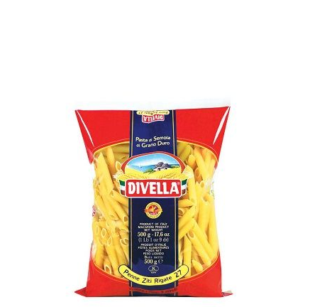 Divella Penne Ziti Rigate 27 500g