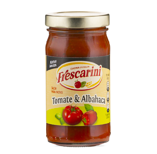 Frescarini Salsa De Tomates Y Albahaca 190