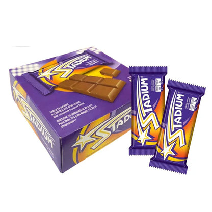 St. Moritz chocolate con leche Stadium 25g