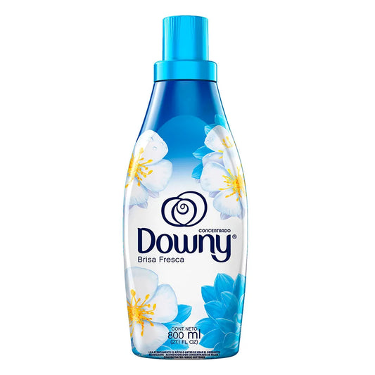 DOWNY Suavizante de Telas Brisa Fresca, aroma fresco con toque de algodón 800 ml