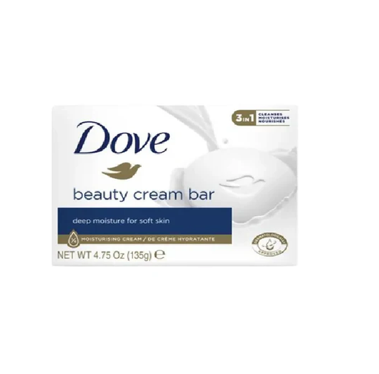 Dove beauty cream bar- Dove barra de crema de belleza 135g