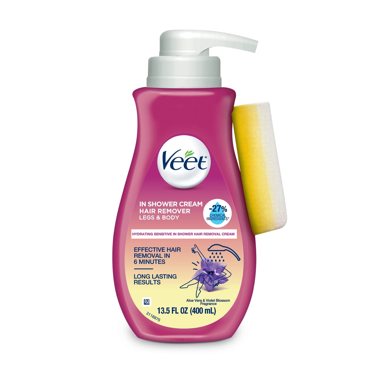 Veet Crema depilatoria cuerpo y piernas hidratante