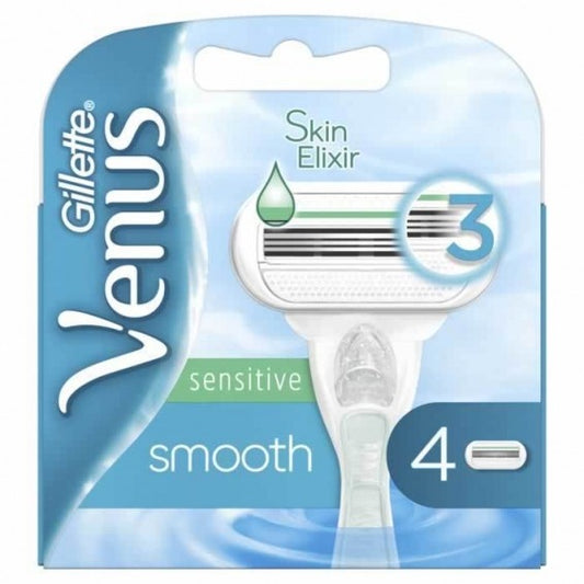 Gillette Venus sensitive smooth Skin Elixir (4 cartuchos)