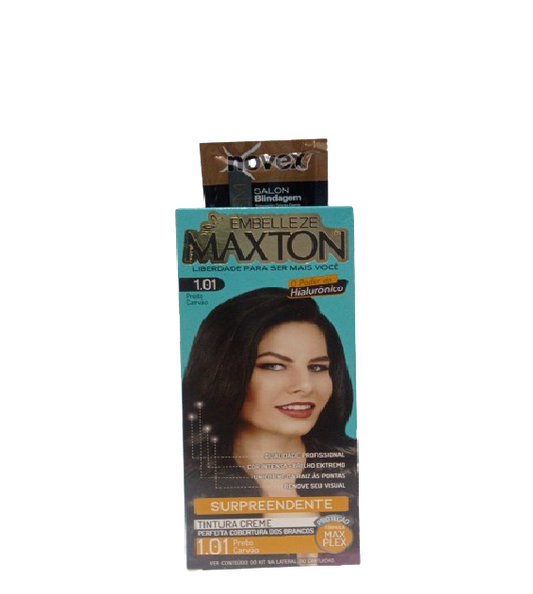 Embelleze Maxton Tinte 1.01 Preto Carvao - Negro carbon