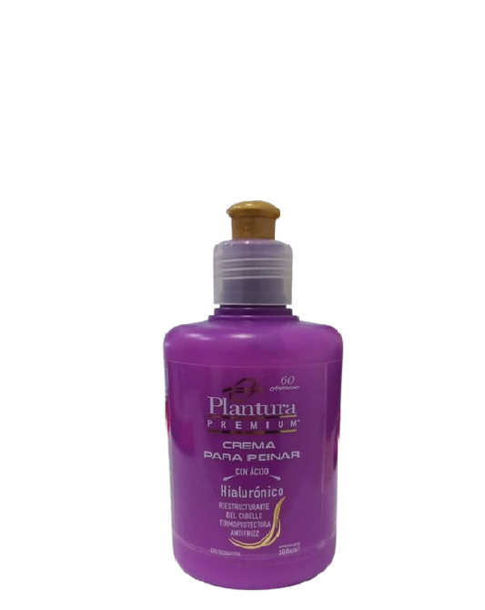 Plantura Premium Crema para Peinar con Ácido Hialurónico 300ml