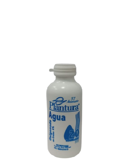 Plantura Agua Oxigenada en Crema 6% Volumenes 20 120ml