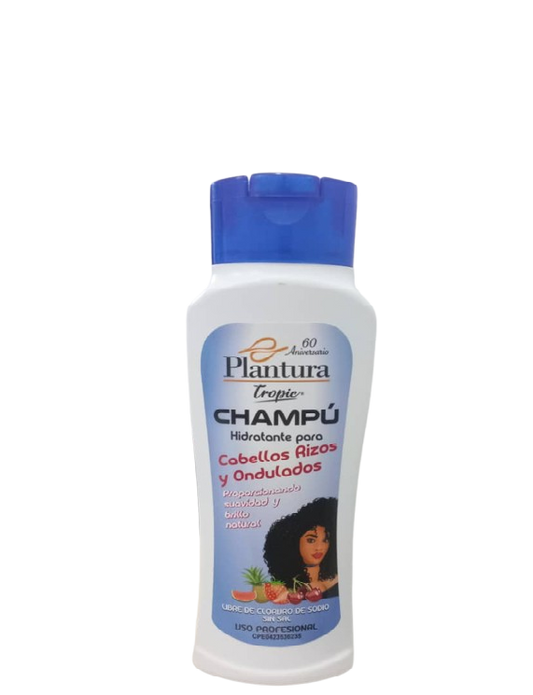 Plantura Tropic Champu hidratante para Rizos y ondulados 400ml