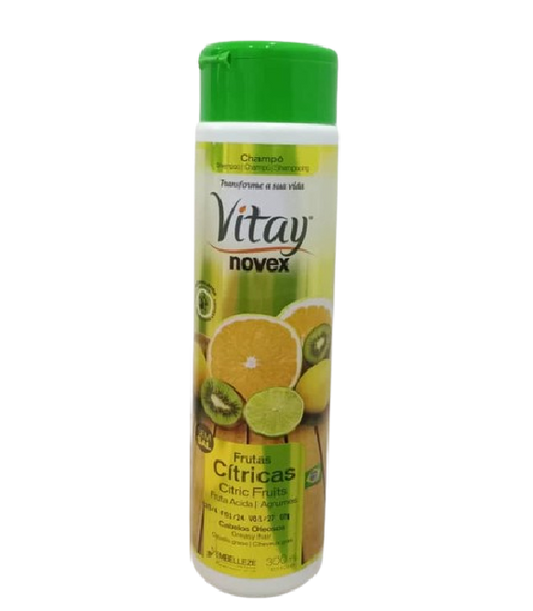 Embelleze Novex Vitay champú frutas cítricas para cabello graso 300ml