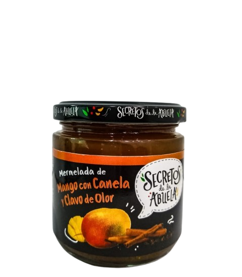 Secretos De La Abuela Mermelada De Mango Con Canela Y Clavo De Olor 250g