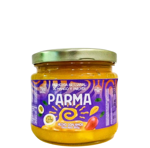 Parma Mermelada Artesanal De Mango Y Parchita 350g