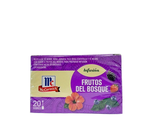 McCormick Infusion Frutos Del Bosque 20 Sobres