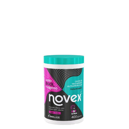 Embelleze Novex Santo Black Poderoso crema de tratamiento ultra profundo volumen 400g