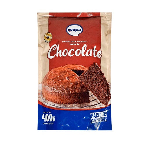 Wepa Mezcla para preparar torta de chocolate 400g