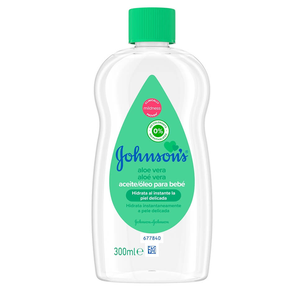 Johnson´s  aceite aloe vera 300 ml