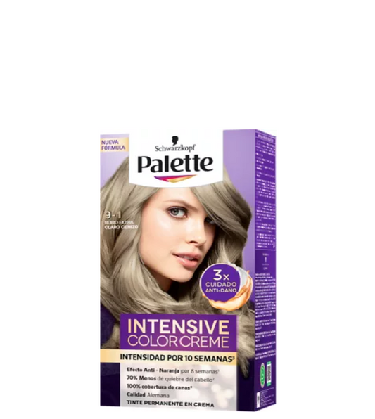 Schwarzkopf Palette Tinte 9-1 Rubio Extra Claro Cenizo