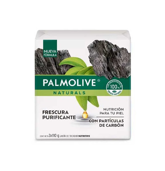 Palmolive Naturals Jabón Tripack Frescura Purificante 330g