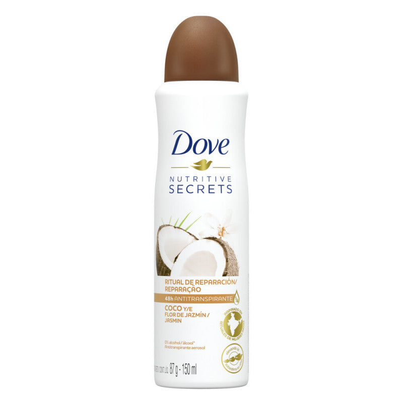 Dove Nutritive Secrests  desodorante en aerosol Coco para mujer