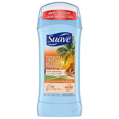 Suave Tropical Paradise en barra para mujer