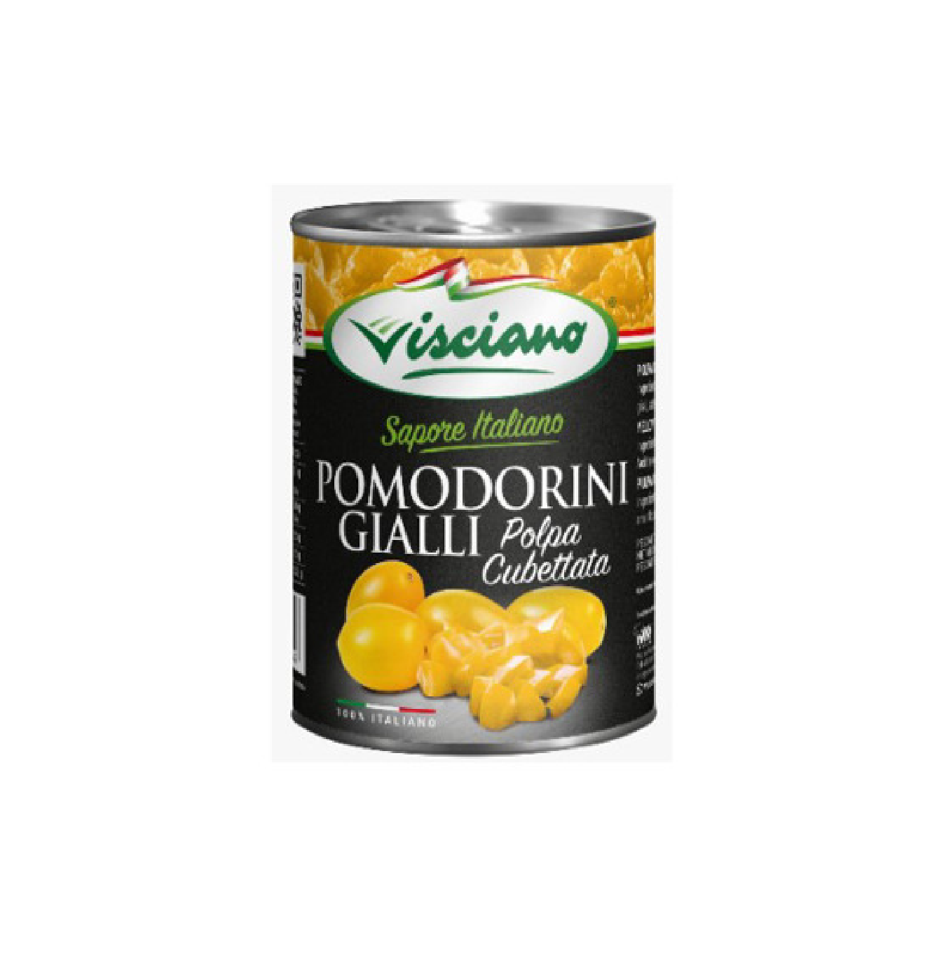 Visciano Pomodorini Gialli Polpa Cubettata 400g