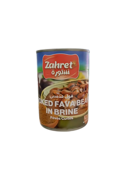 Zahret Cookeed Fava Beans In Brine With Cumin  400g