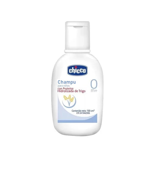 Chicco Champú Para Niños Cabello Normal Con Proteína Hidrolizada De Trigo 100ml