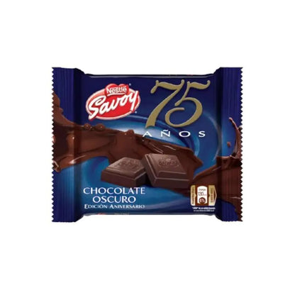 Nestle Savoy chocolate oscuro 75 aniversario 100g