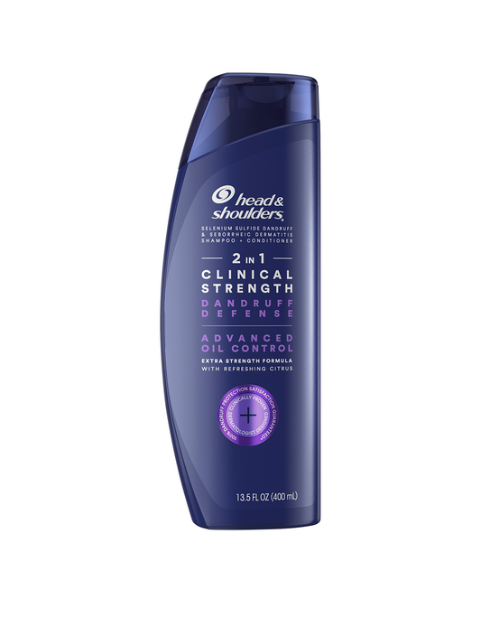 Head & Shoulders Clinical Strength 2 in 1 Dandruff Defense Oil Control 400ml