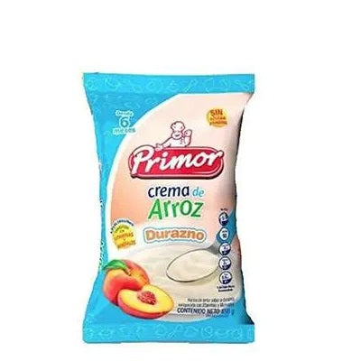 Primor Crema de Arroz Durazno 450g