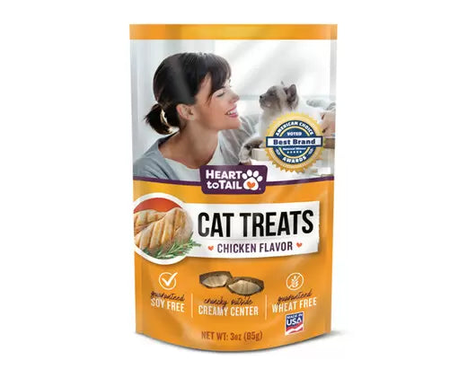 HEART TOTAIL- Cat treats chicken flavor (Golosinas para gatos sabor pollo)