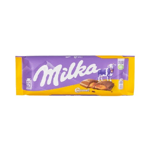 milka chocolate caramelo 100g