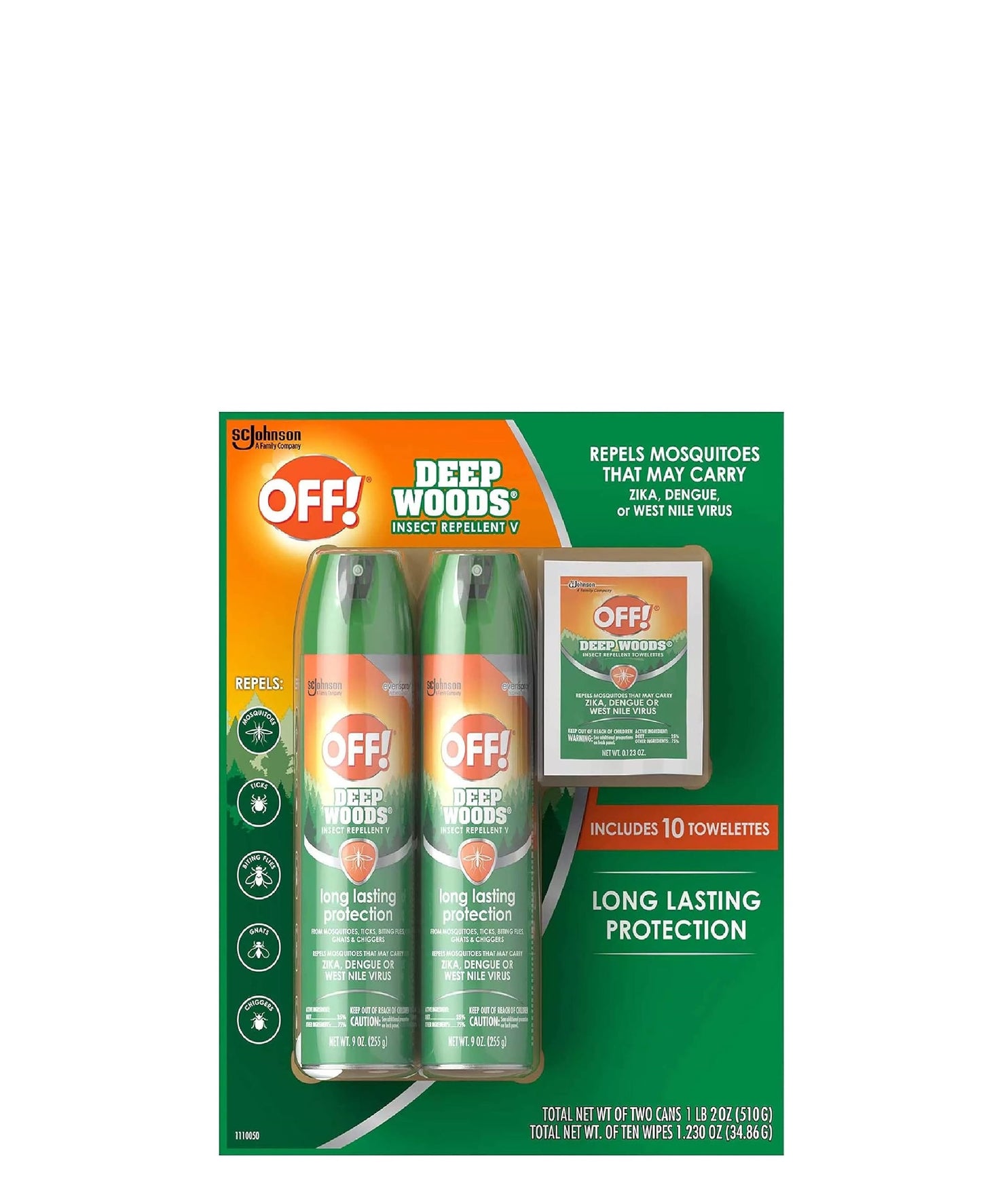 Off! Deep Woods Insect Repellent V Long Lasting Protection 510g