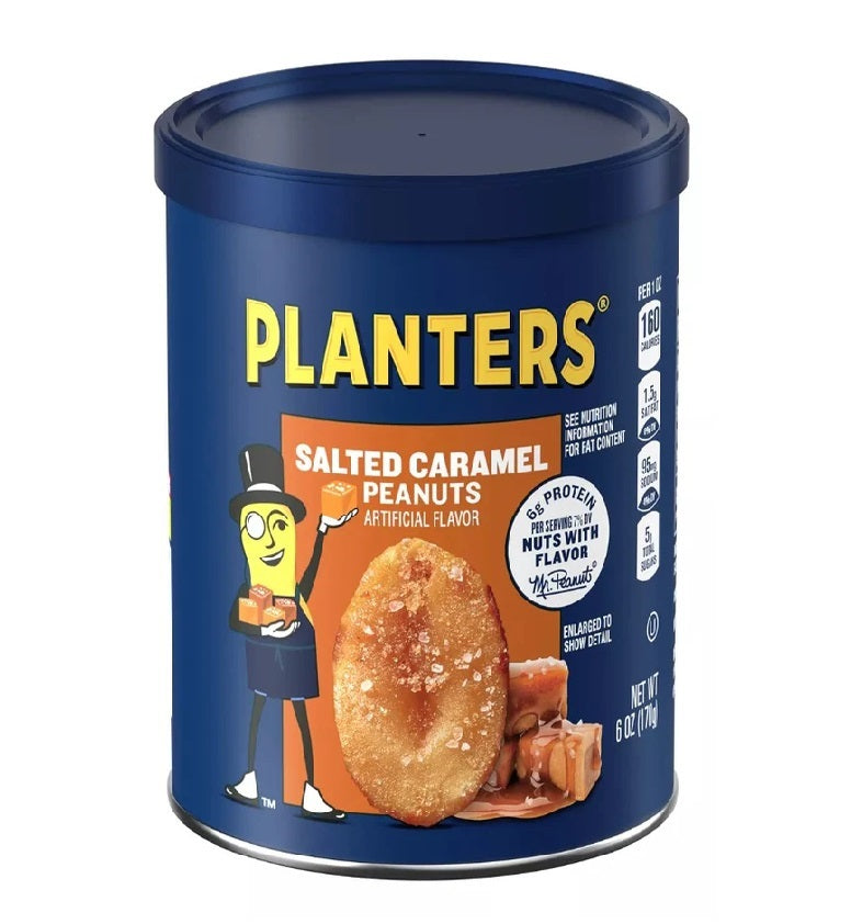 Maní Caramelo Salado Planters