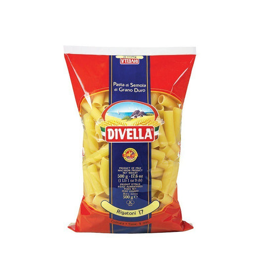 Divella/ Pasta rigatoni 17 500g