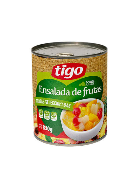 Tigo Ensalada De Frutas, Frutas Seleccionadas 830g