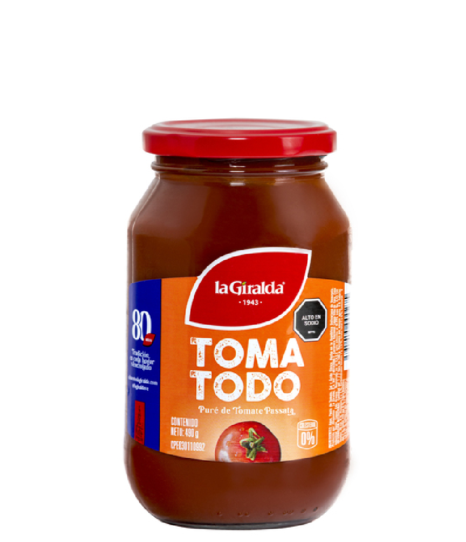 La Giralda Pure De Tomate Tomatodo 490g