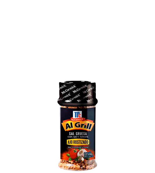 McCormick Sal gruesa con ajo y tomate 116g