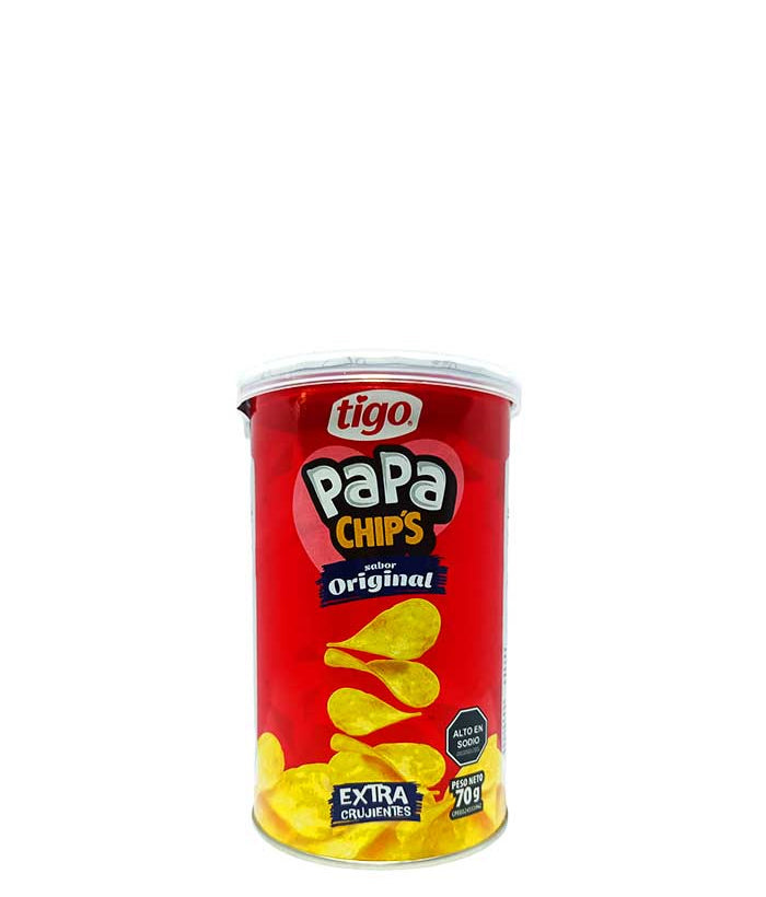 Tigo Papa Chip's Sabor Original 70g