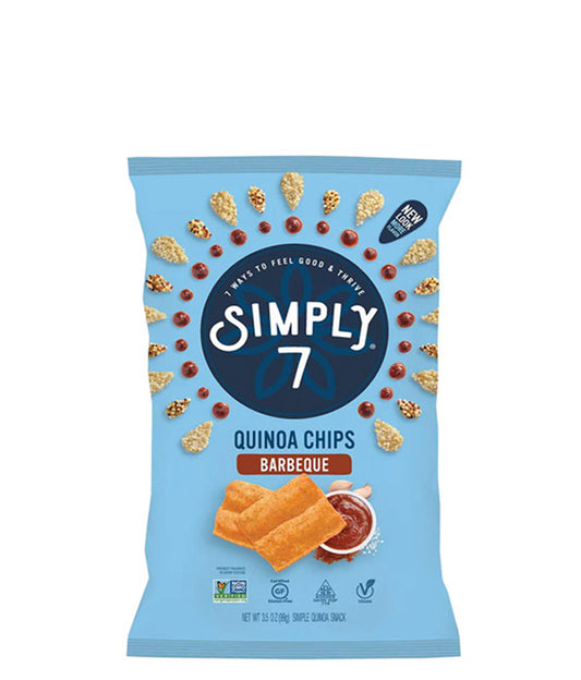 Simply 7 Quinoa Chips Barbeque - Papas Fritas Sabor A BBQ 99g