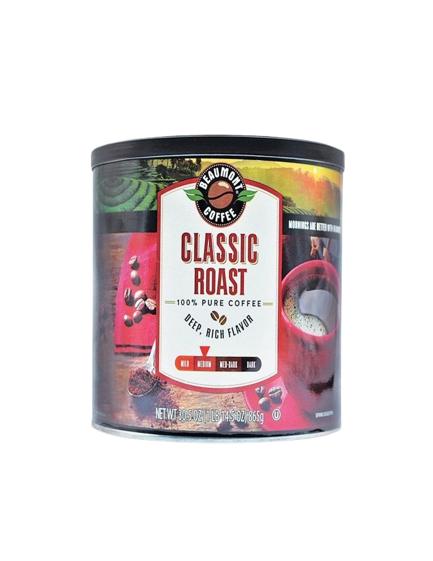 Beaumont cefee classic roast 100% Pure Coffee 865g.